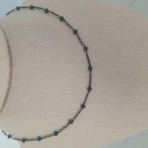 Lily Rachel blue crystal necklace